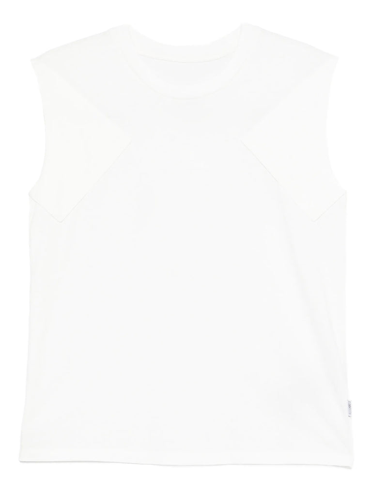 padded sleeveless top