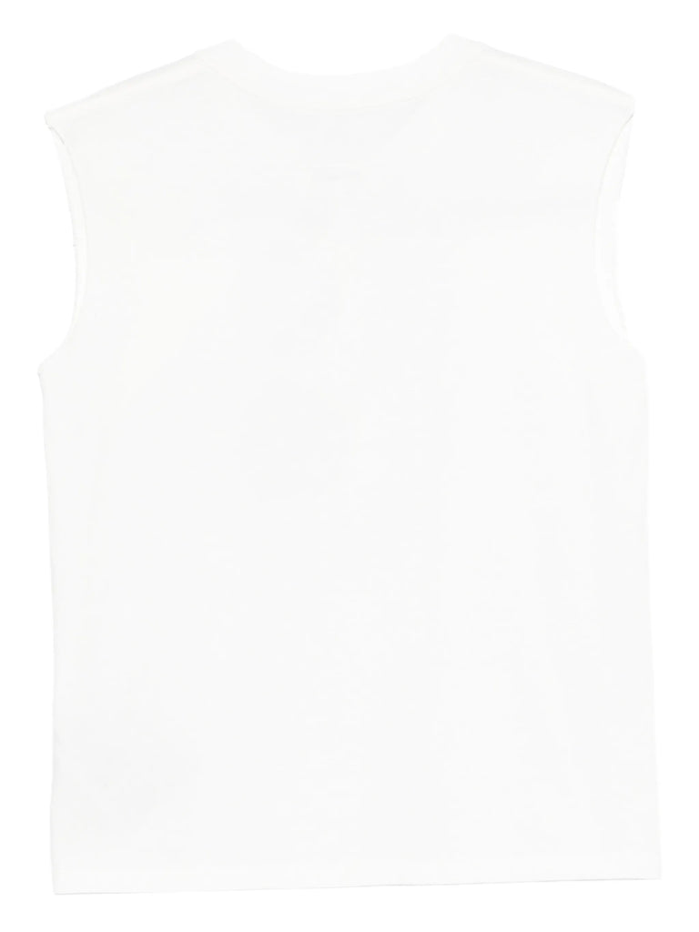 padded sleeveless top