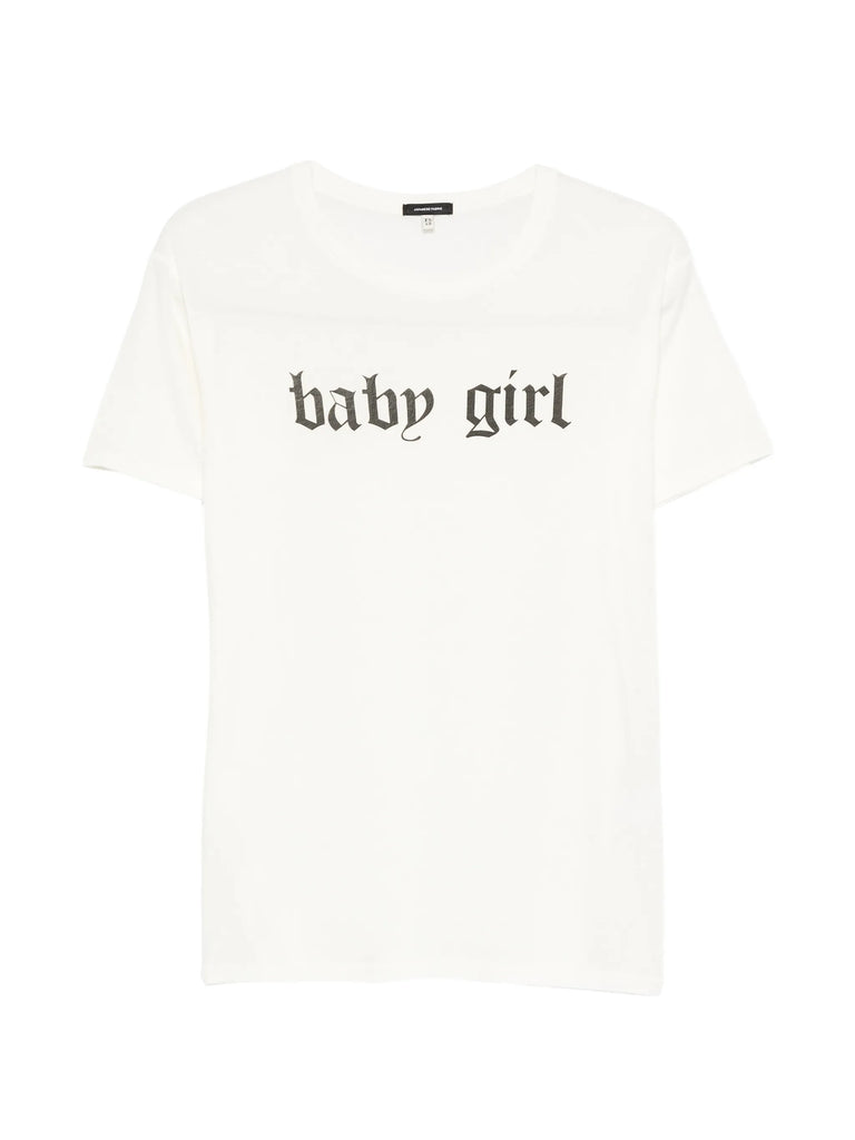 Baby Girl logo-print T-shirt