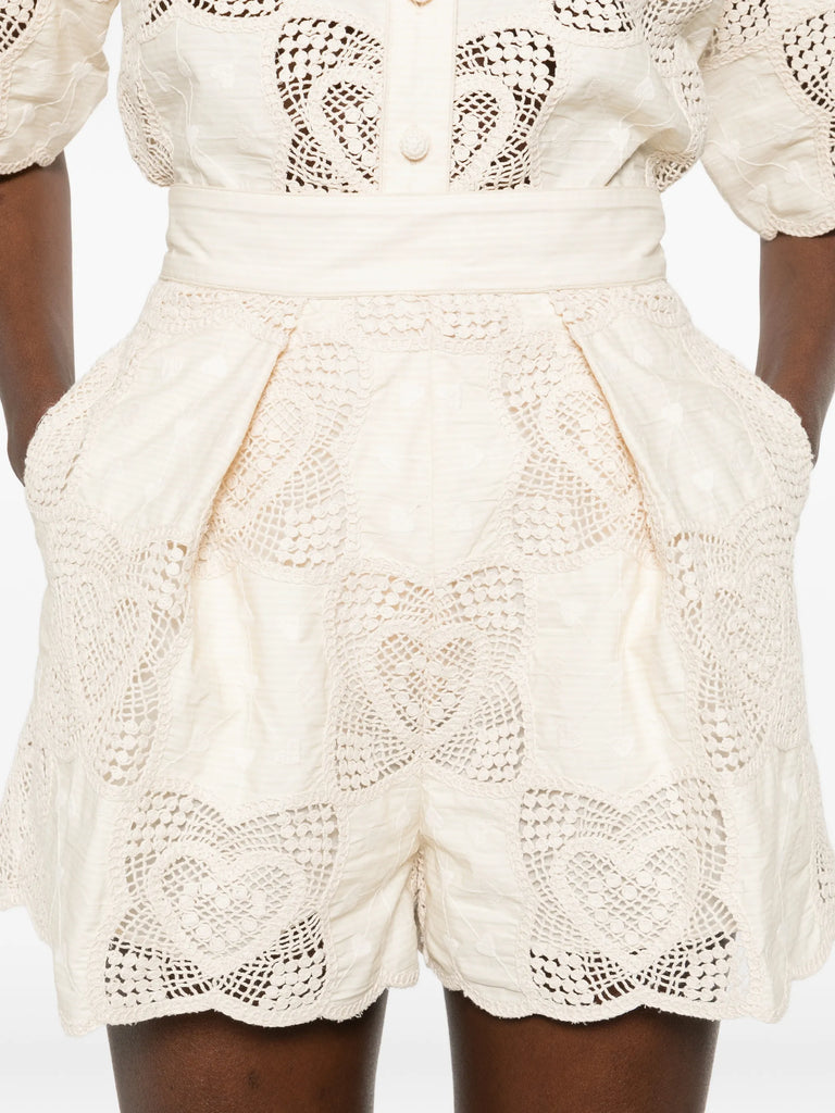 Wanderlust tuck shorts