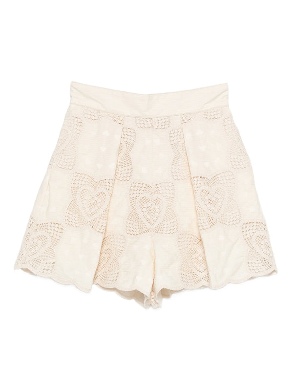 Wanderlust tuck shorts