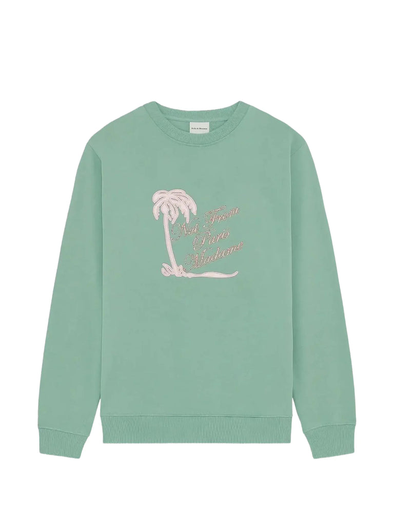crew-neck sweatshirt