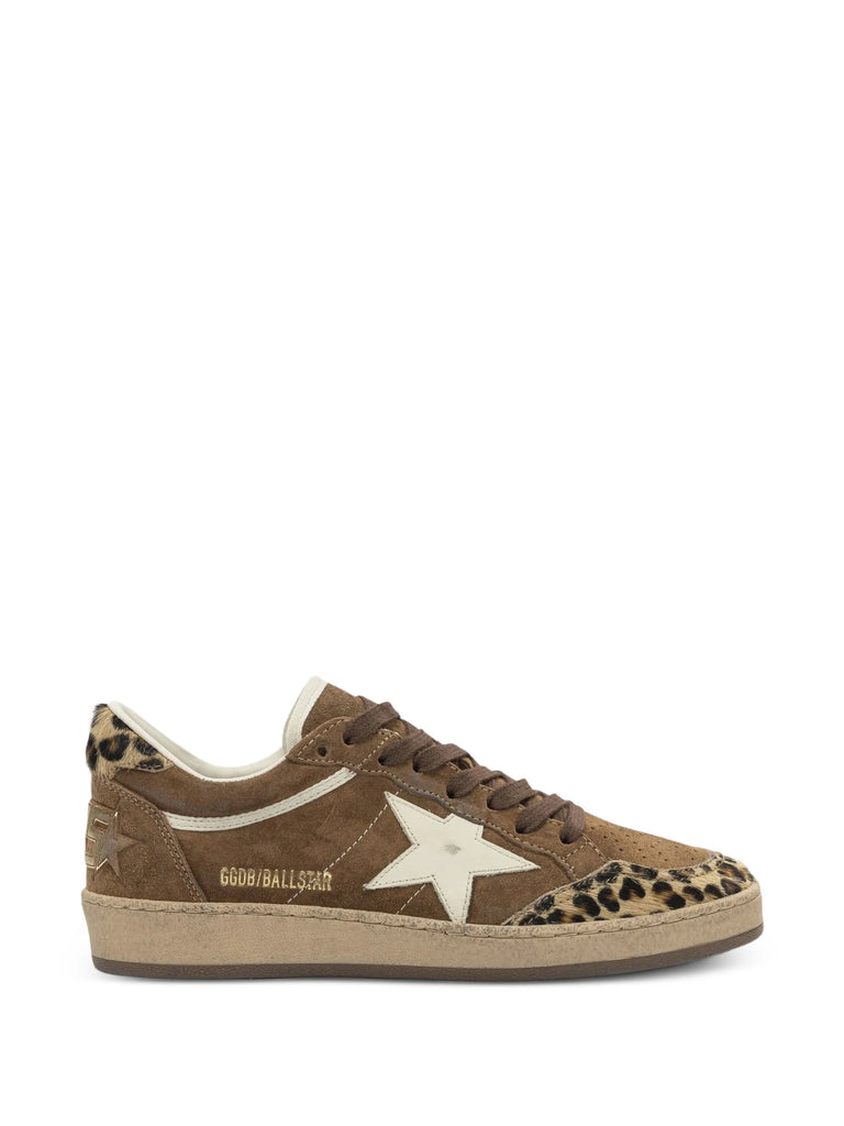 Ball Star leopard-print sneakers
