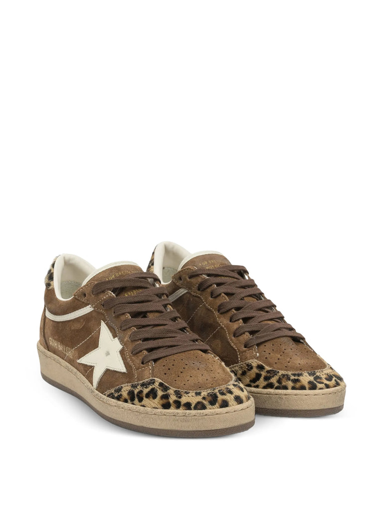 Ball Star leopard-print sneakers