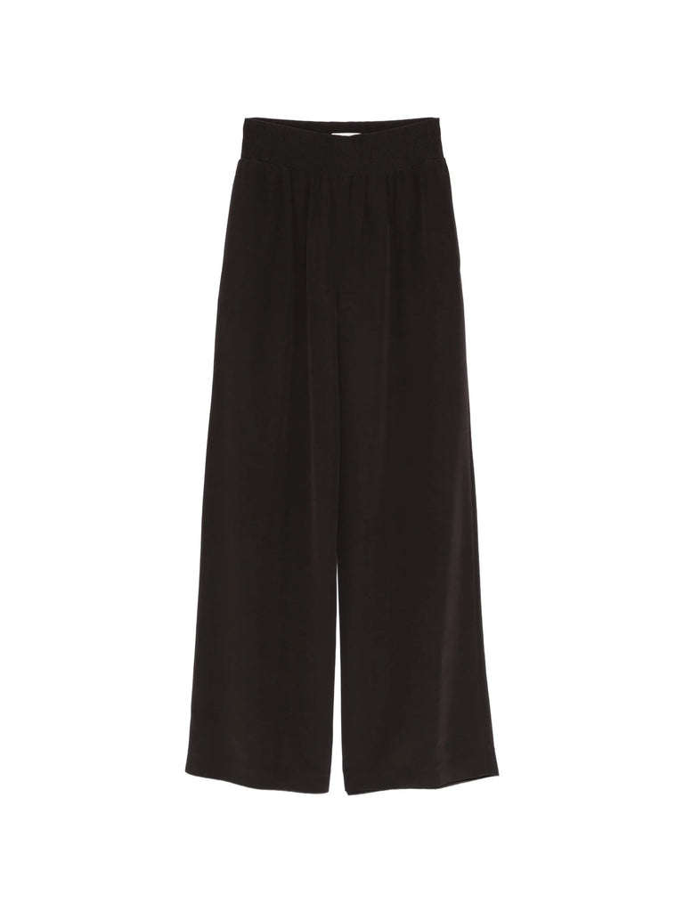 Nour twill satin trousers