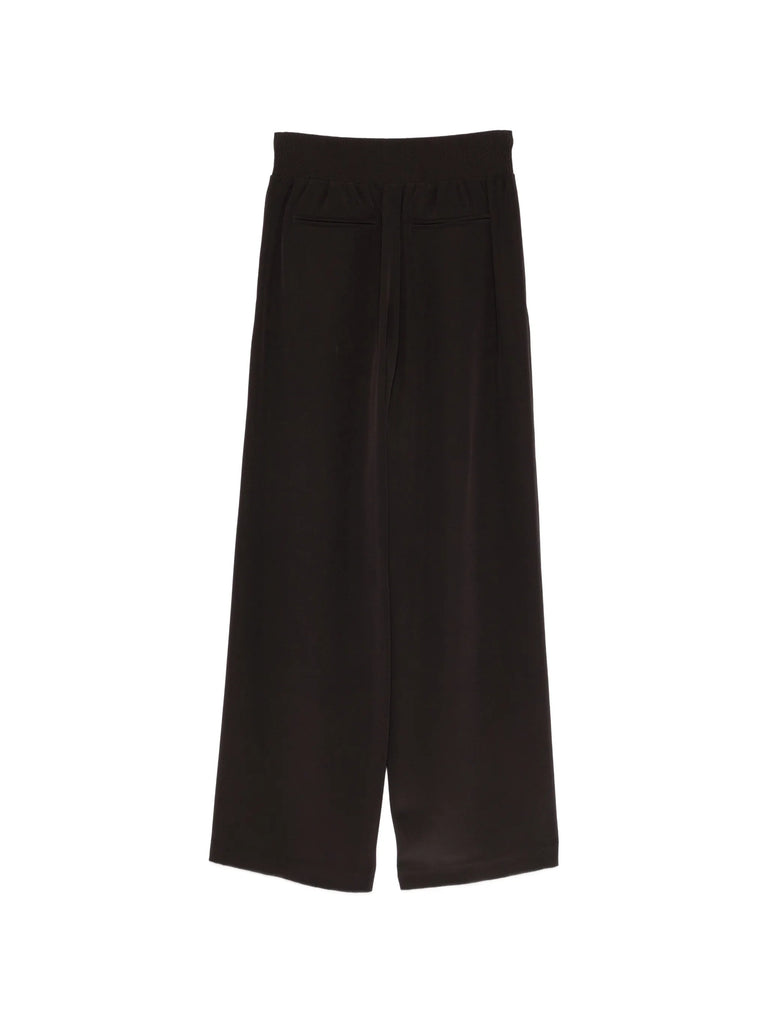 Nour twill satin trousers