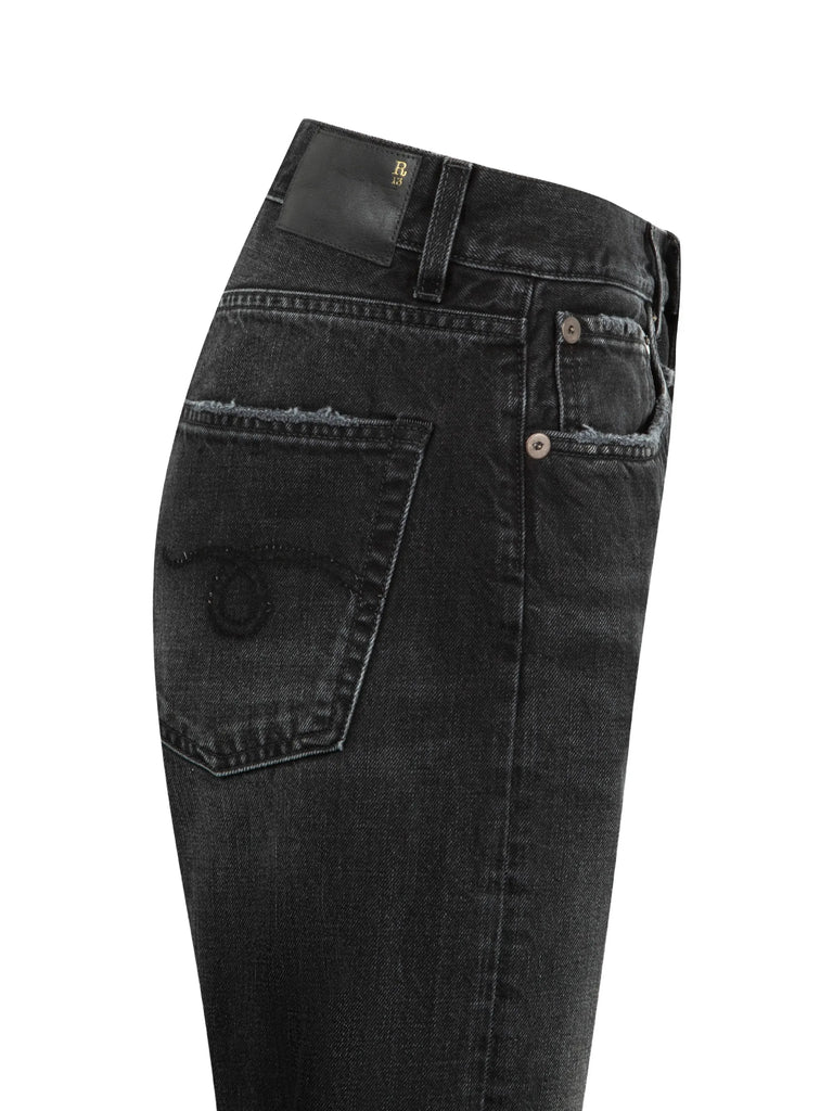 straight-leg jeans