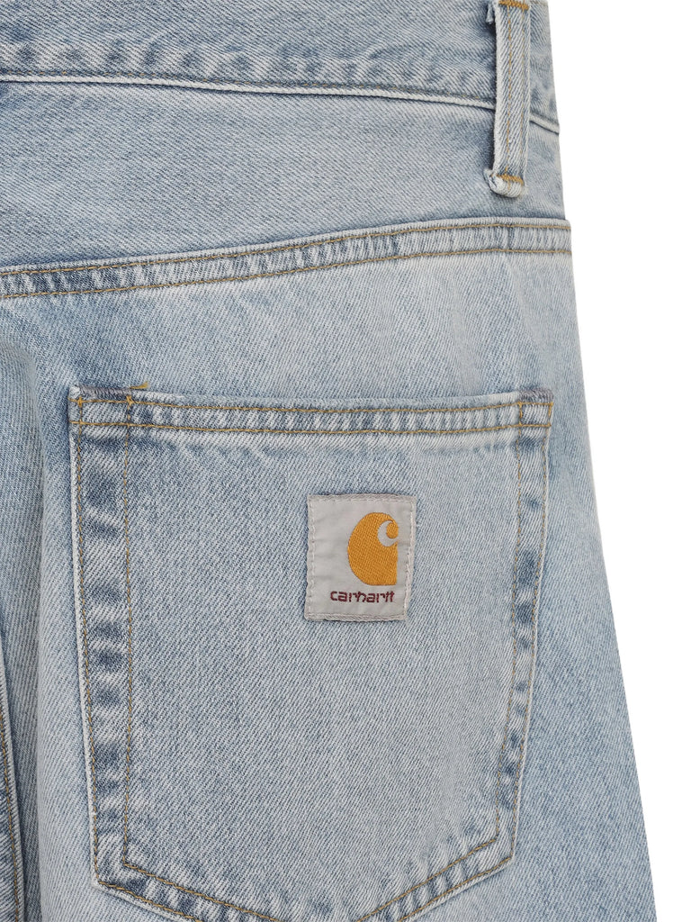 logo-patch jeans