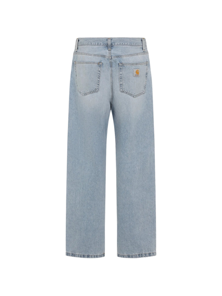 logo-patch jeans