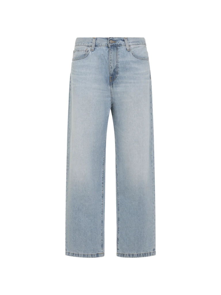 logo-patch jeans