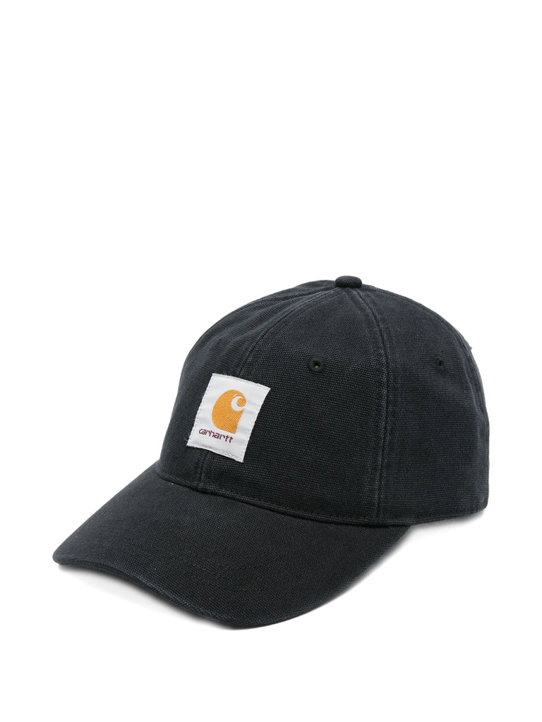 Canvas logo-patch baseball cap
