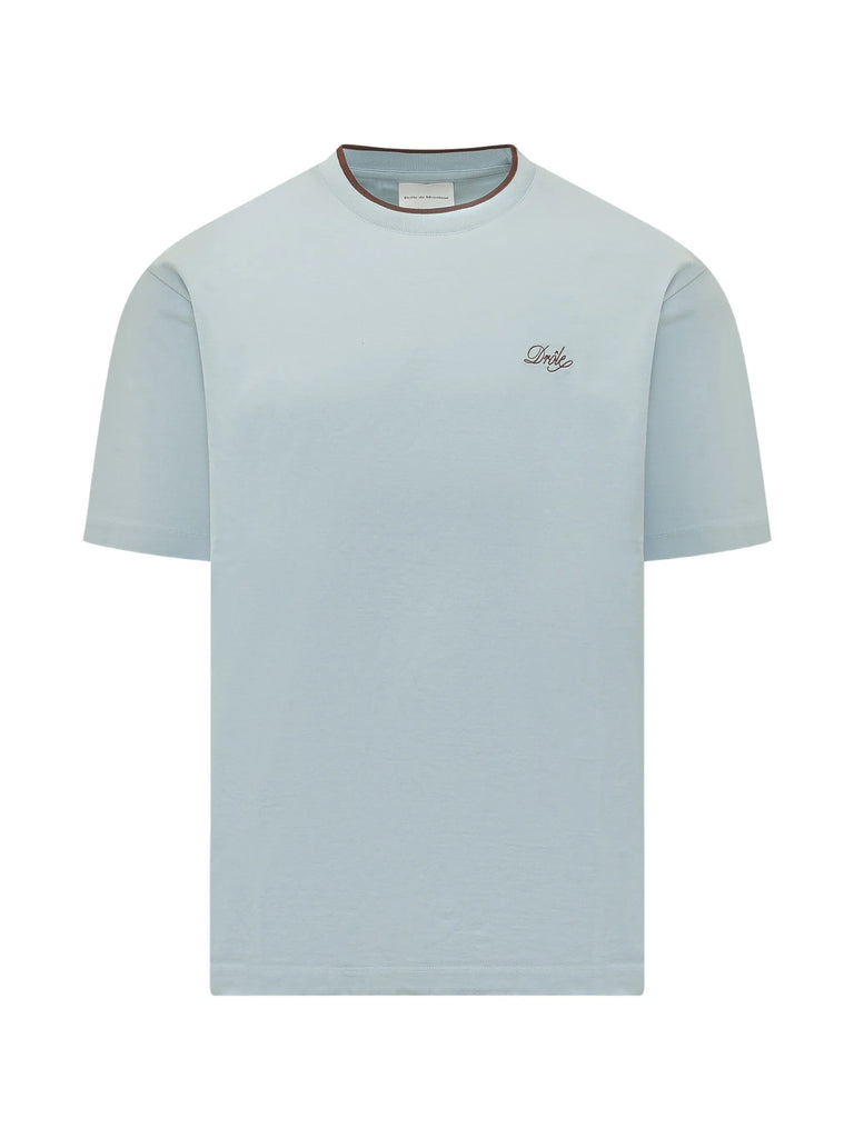 trim-detail T-shirt