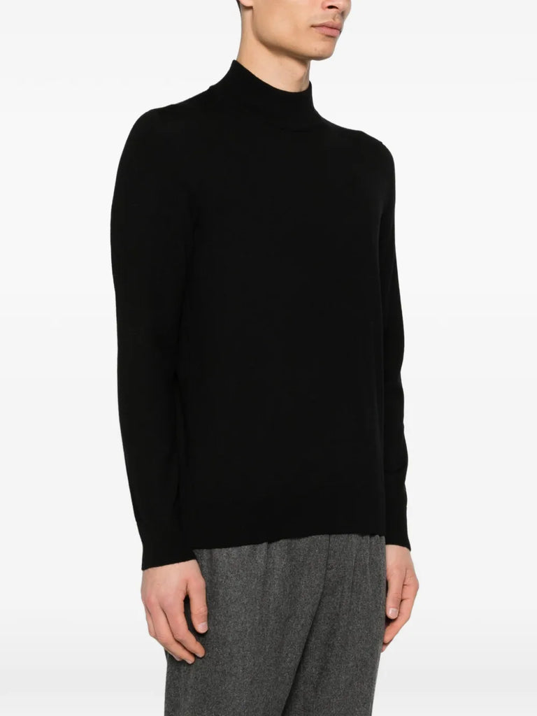 long-slevee turtle-neck sweater
