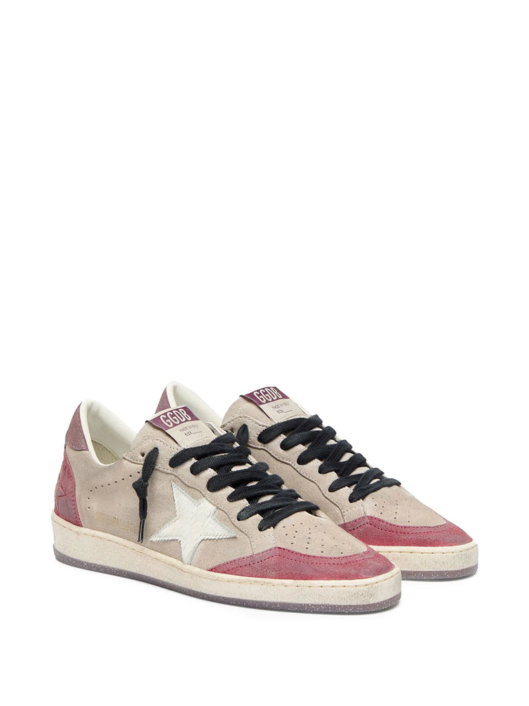 Suede star sneakers