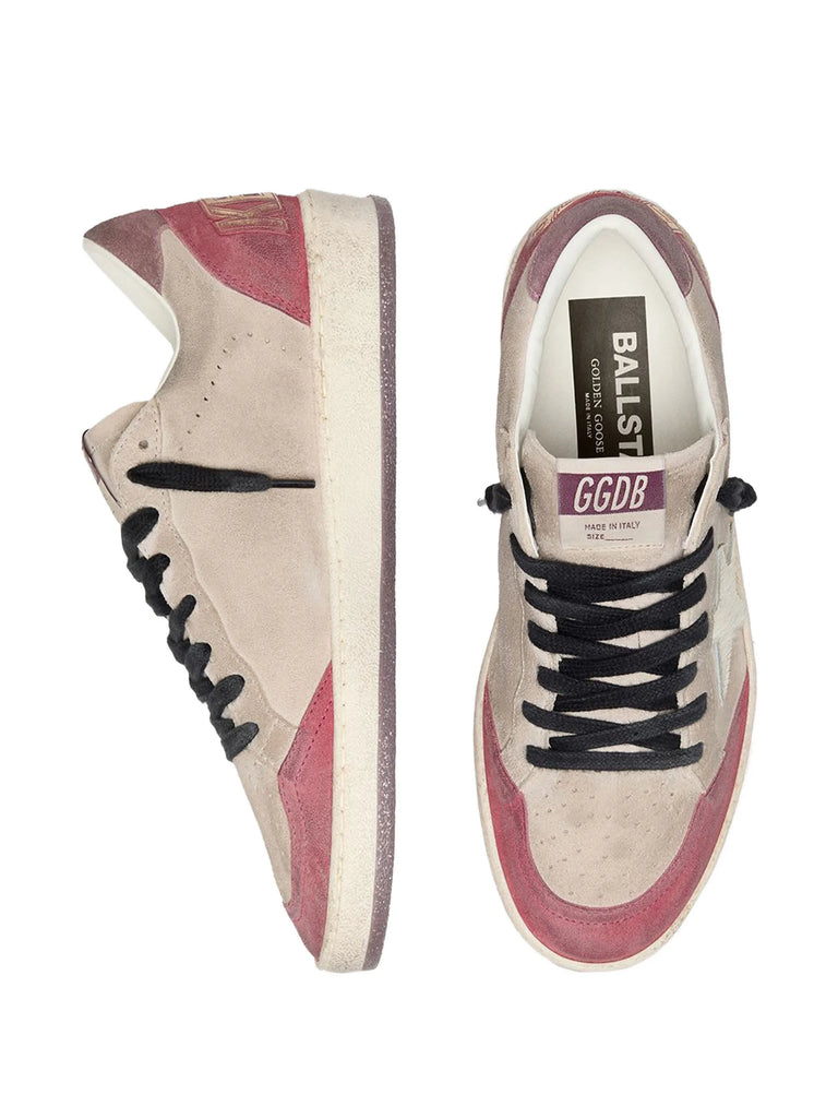 Suede star sneakers