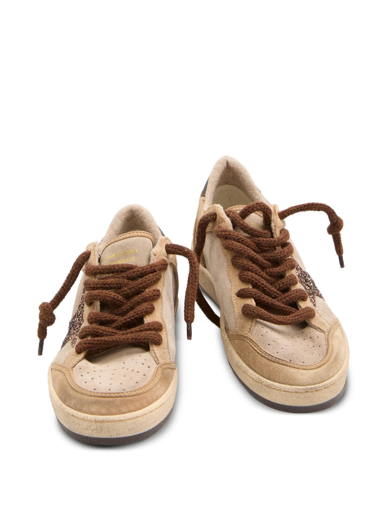 Ball Star star-appliqué leather sneakers