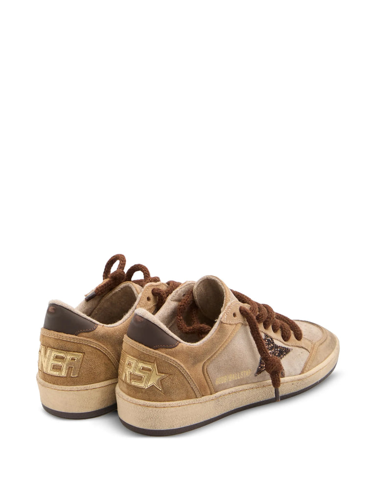 Ball Star star-appliqué leather sneakers