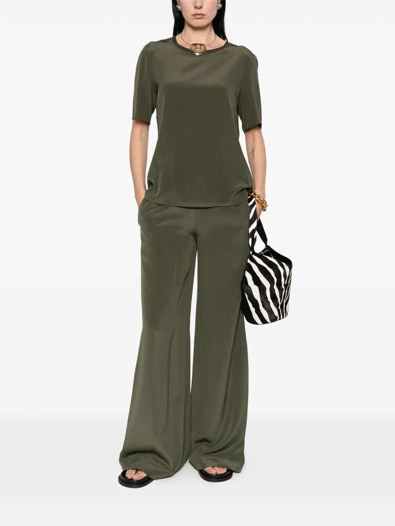 Rihani slit palazzo pants