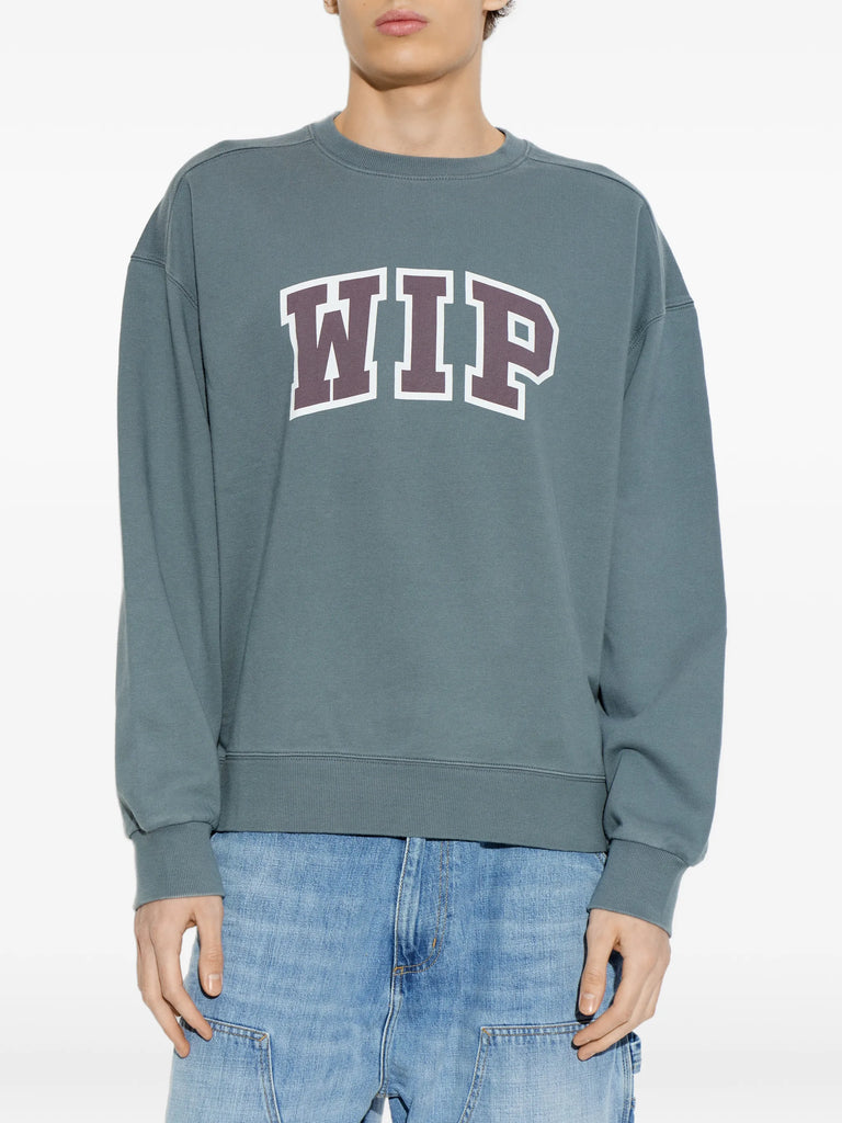crew-neck sweatshirt