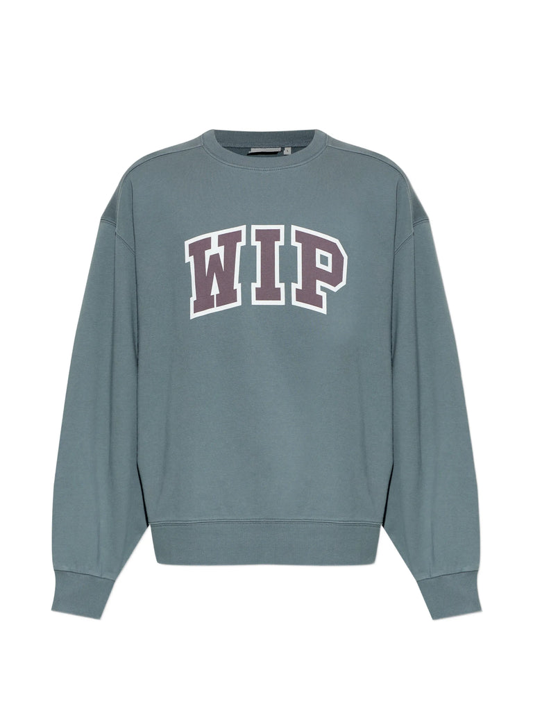 crew-neck sweatshirt