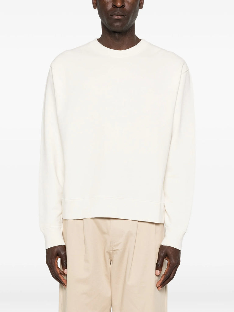 distressed sweatshirt