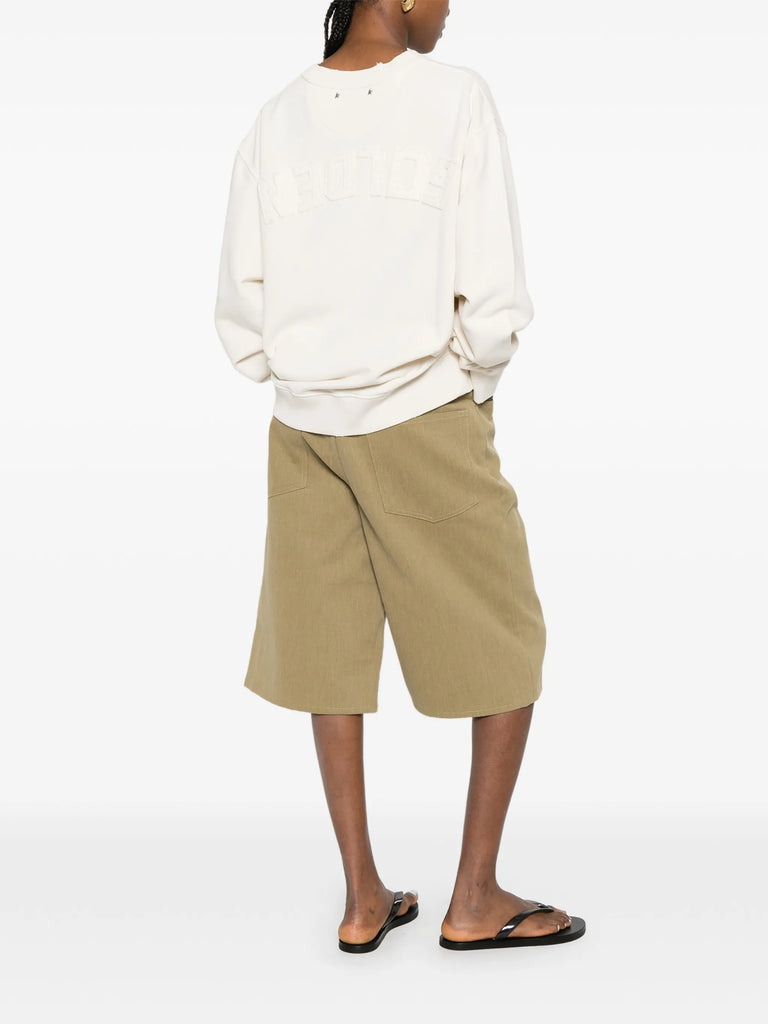 distressed sweatshirt