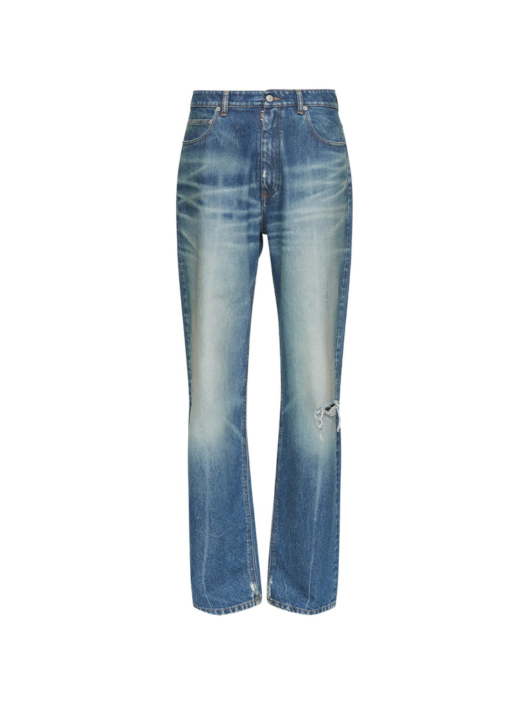 distressed trousers
