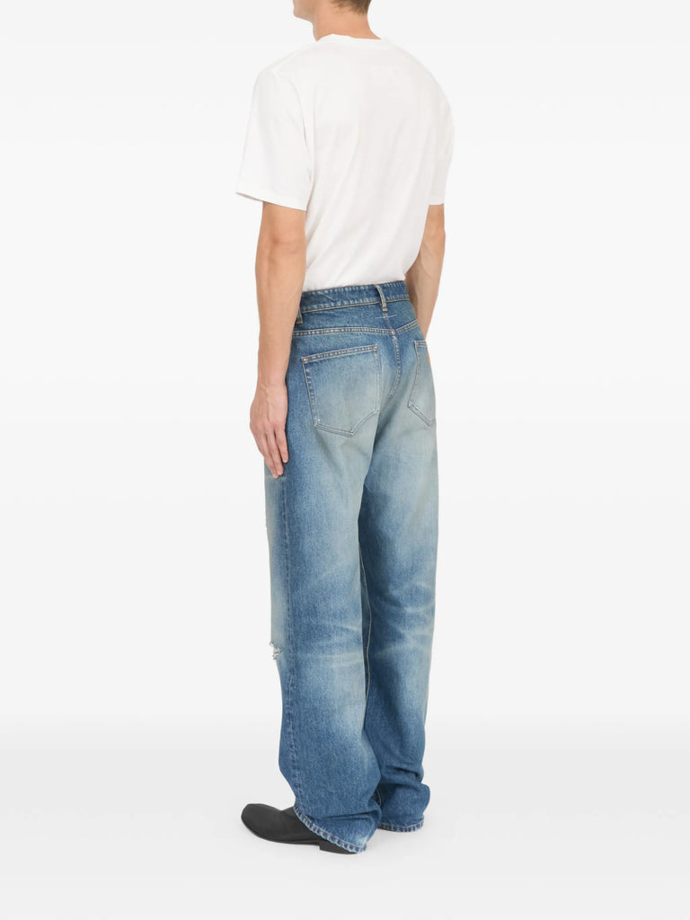 distressed trousers
