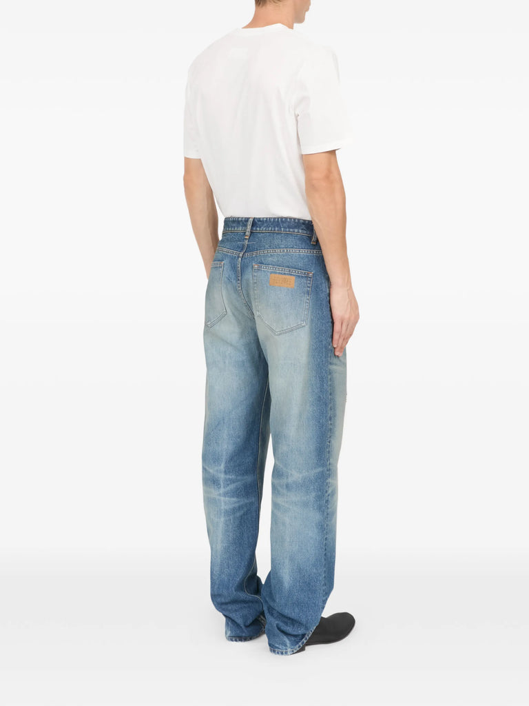 distressed trousers