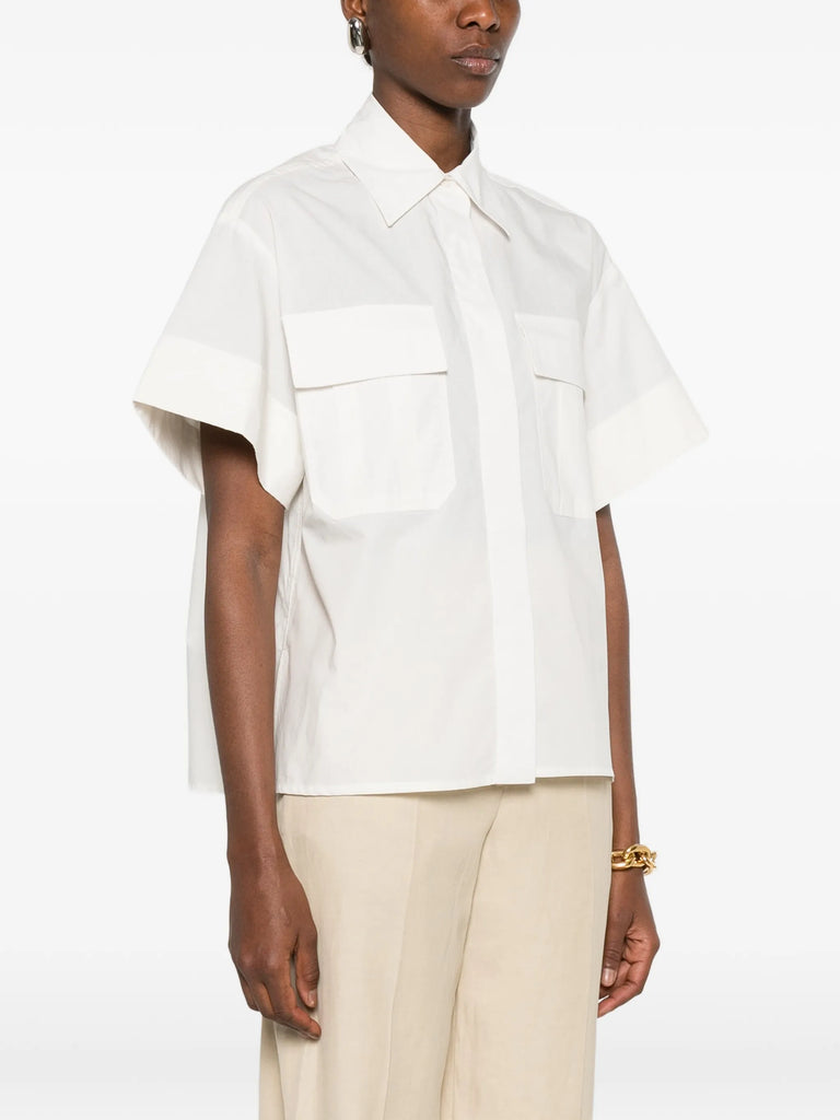 Justo chest-pocket shirt