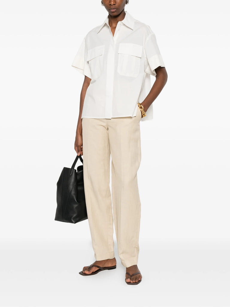 Justo chest-pocket shirt
