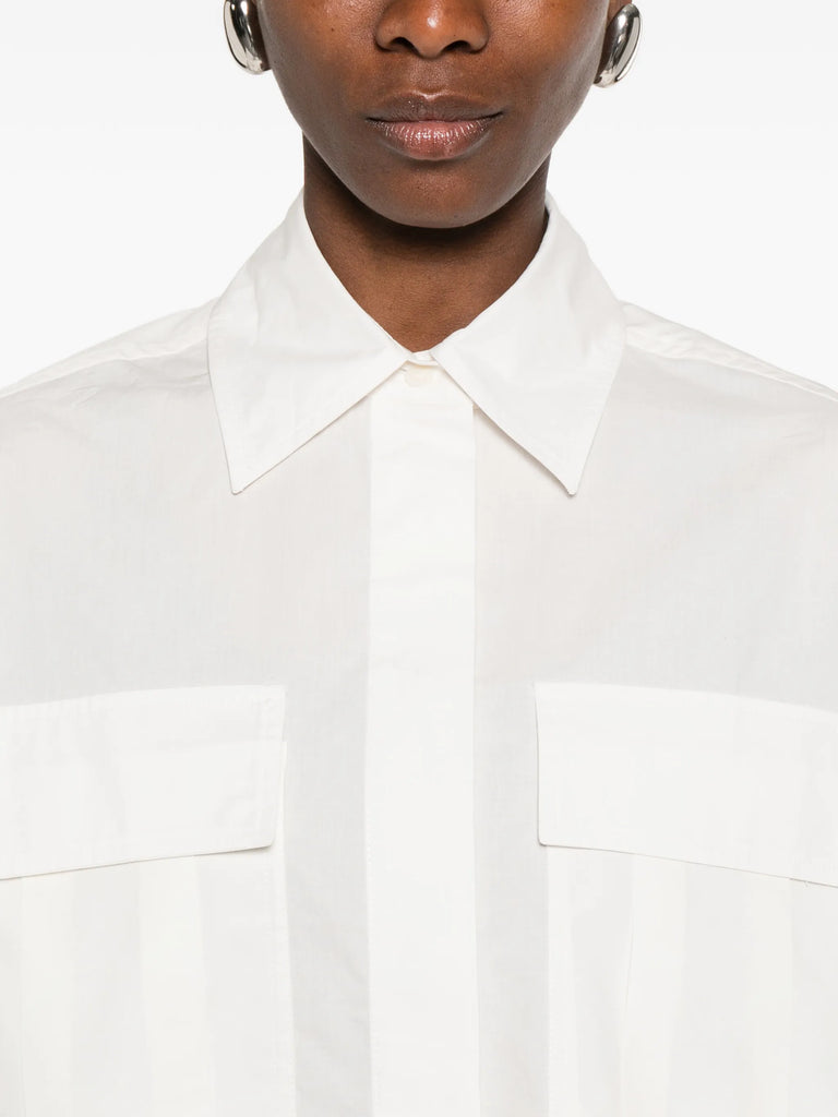 Justo chest-pocket shirt