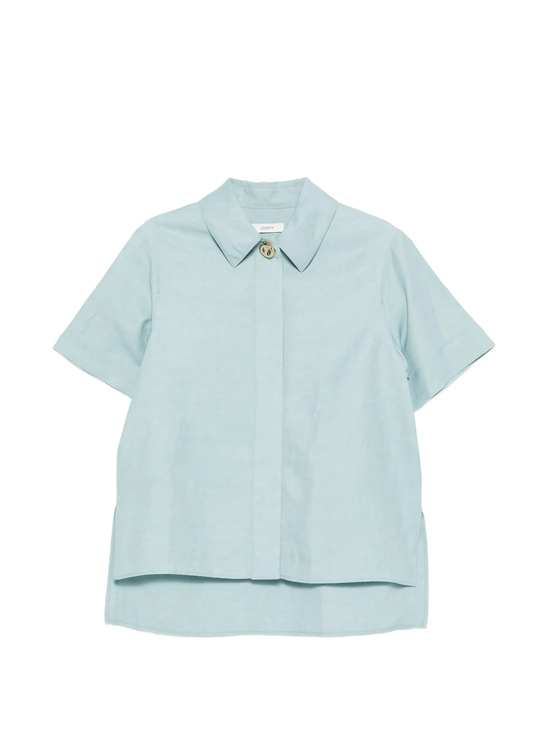 button-detail shirt