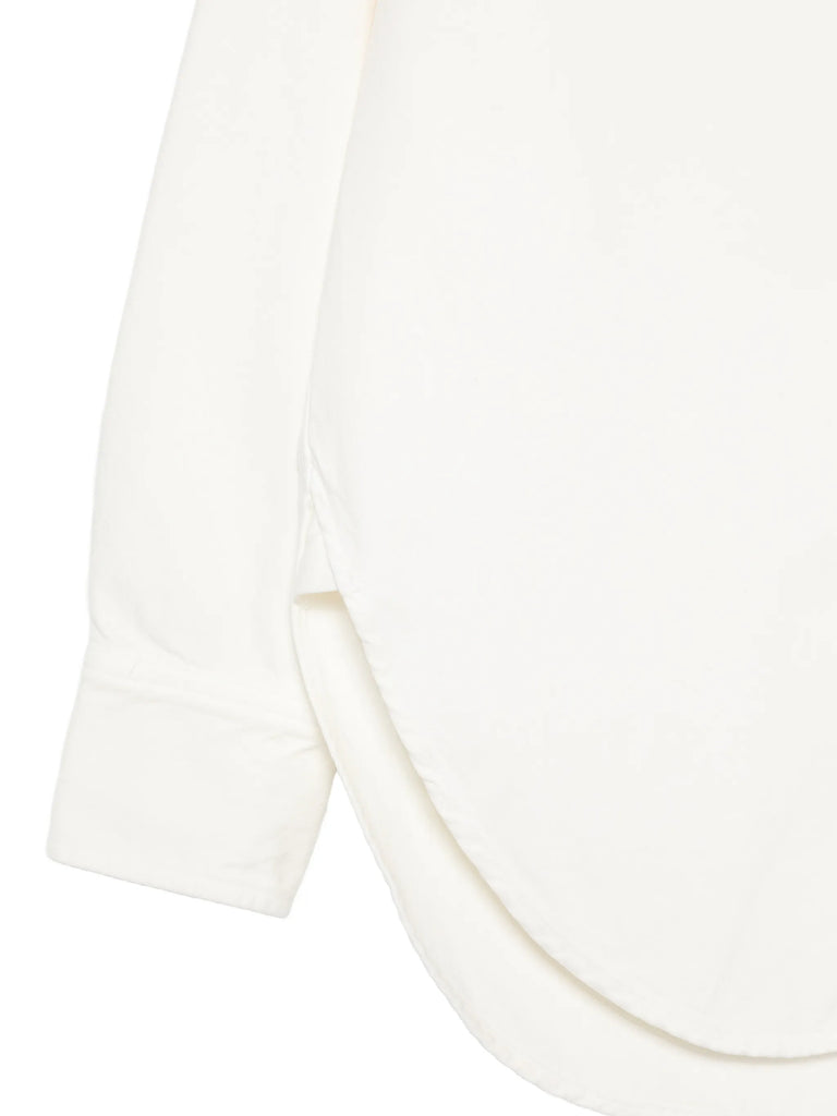 Carter button patch-pocket shirt
