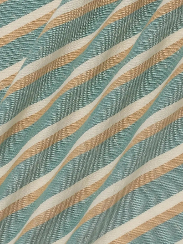striped patch shirt