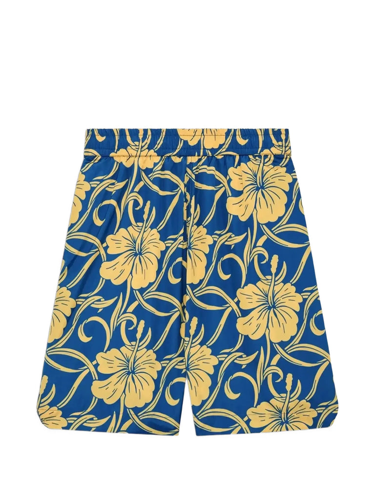 Hibiscus floral shorts