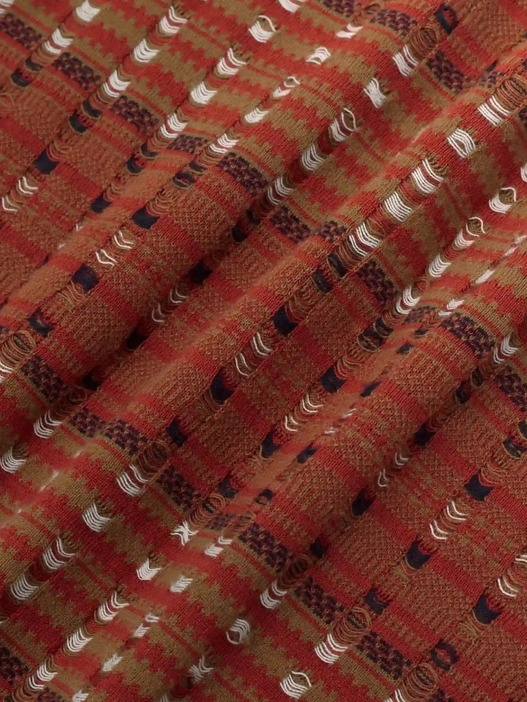 patterned polo shirt