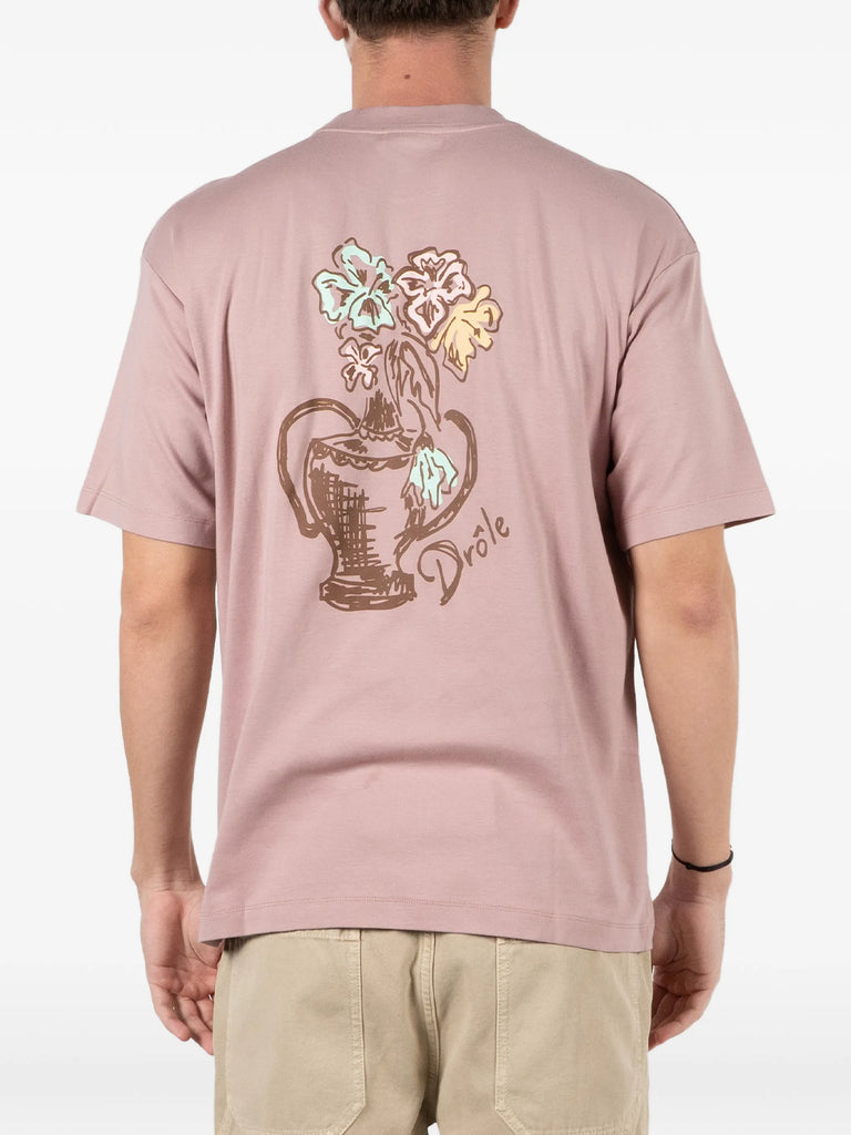 floral print t-shirt