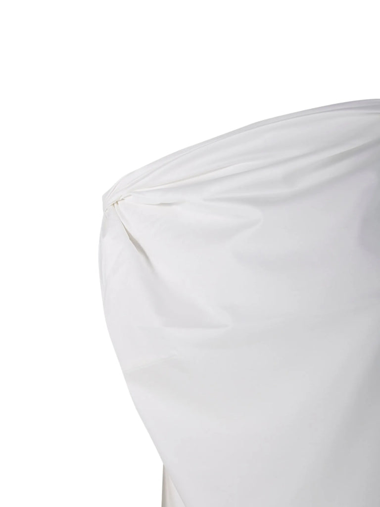 twisted draped top