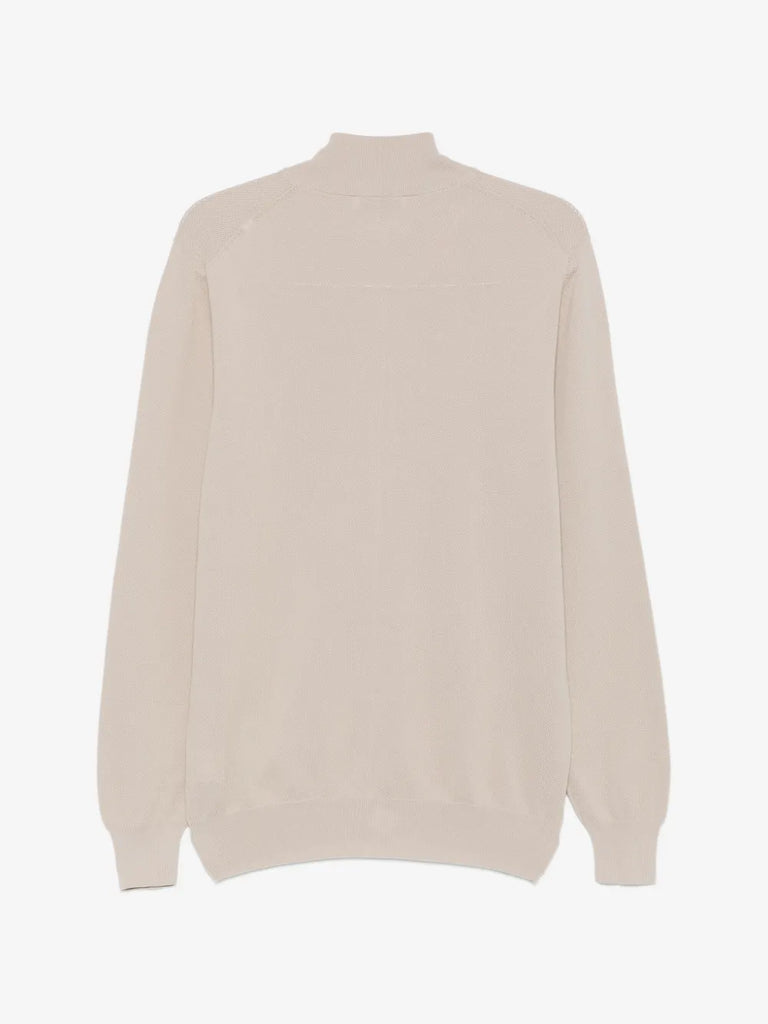 zipped cardigan