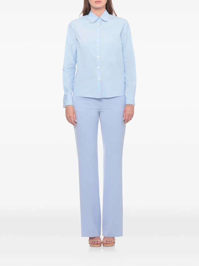 buttoned collar shirt