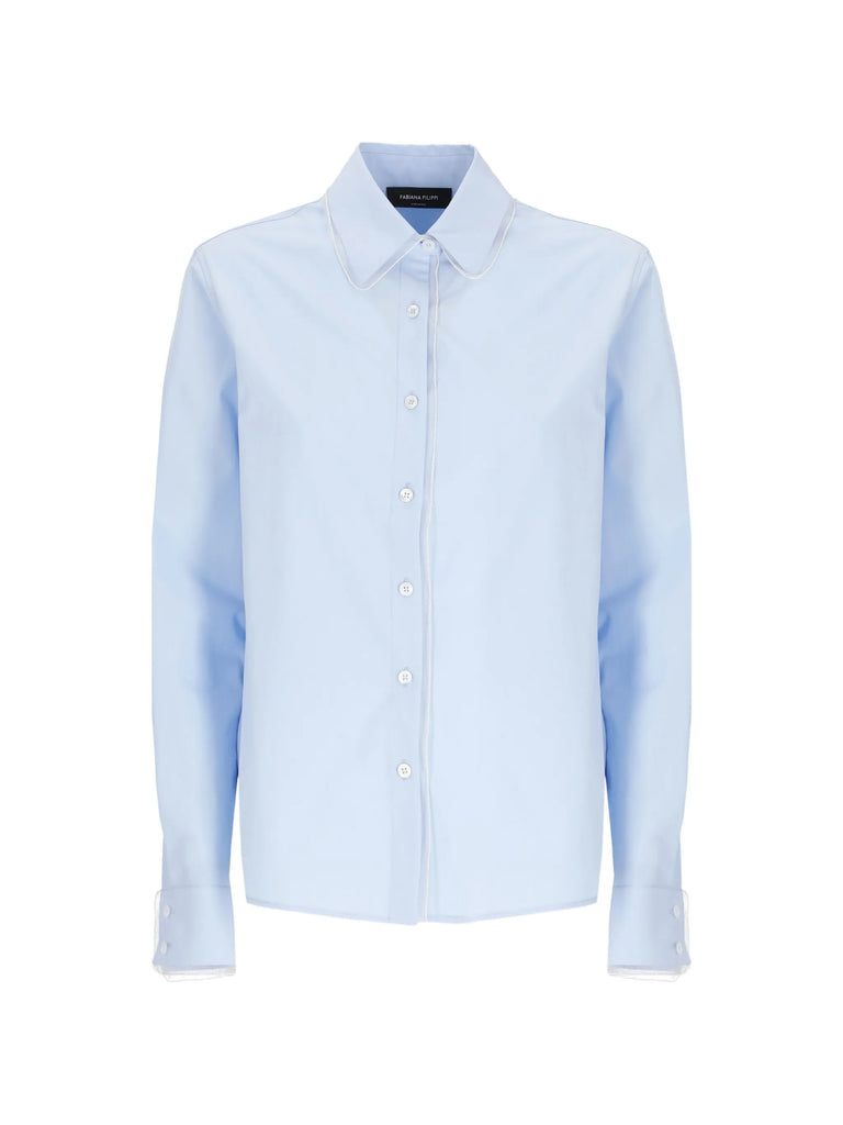 buttoned collar shirt