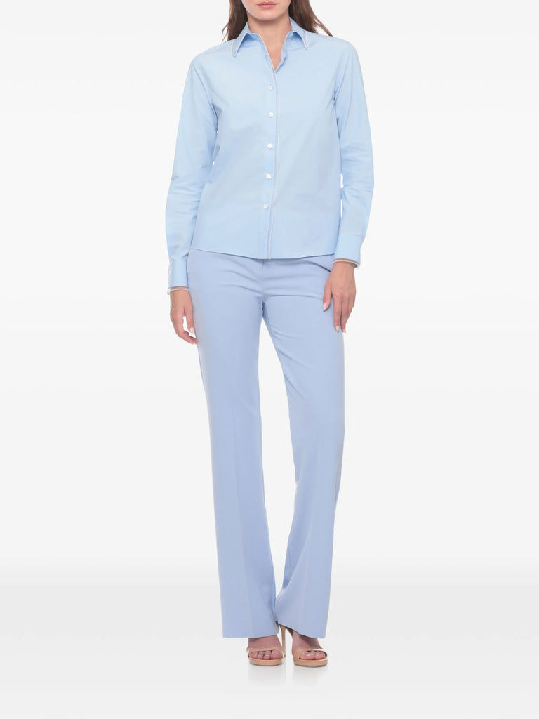 buttoned collar shirt