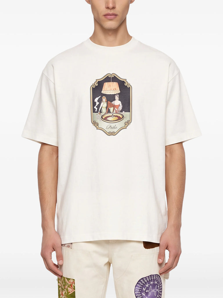 graphic-print T-shirt