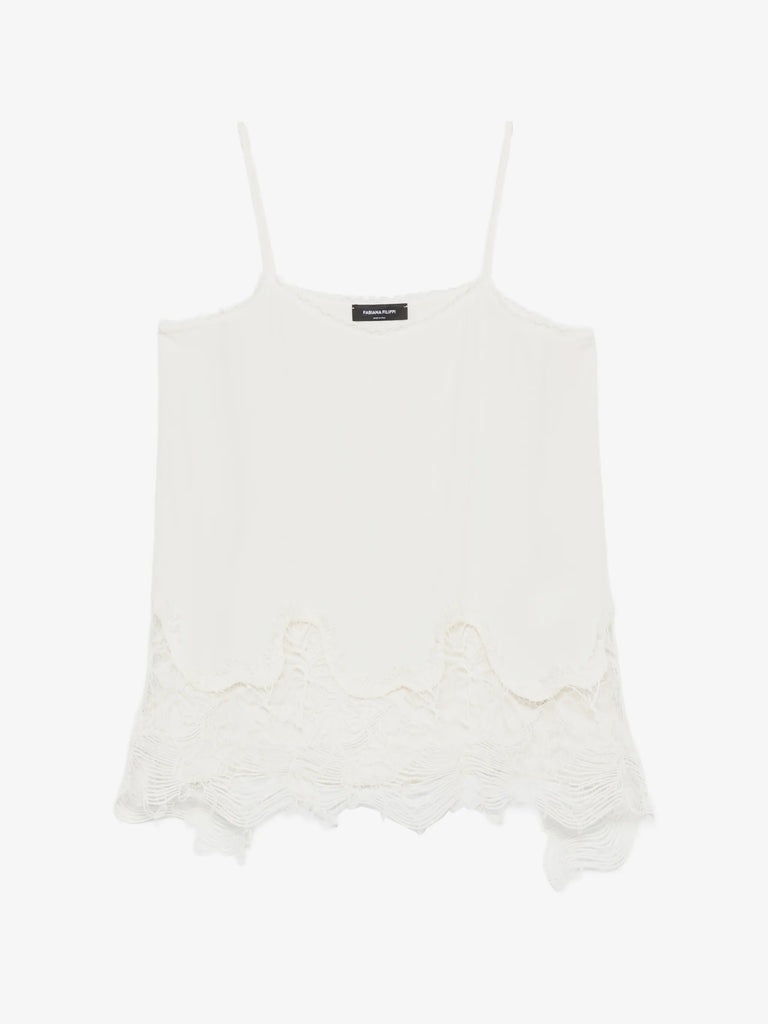 assymetric tank top