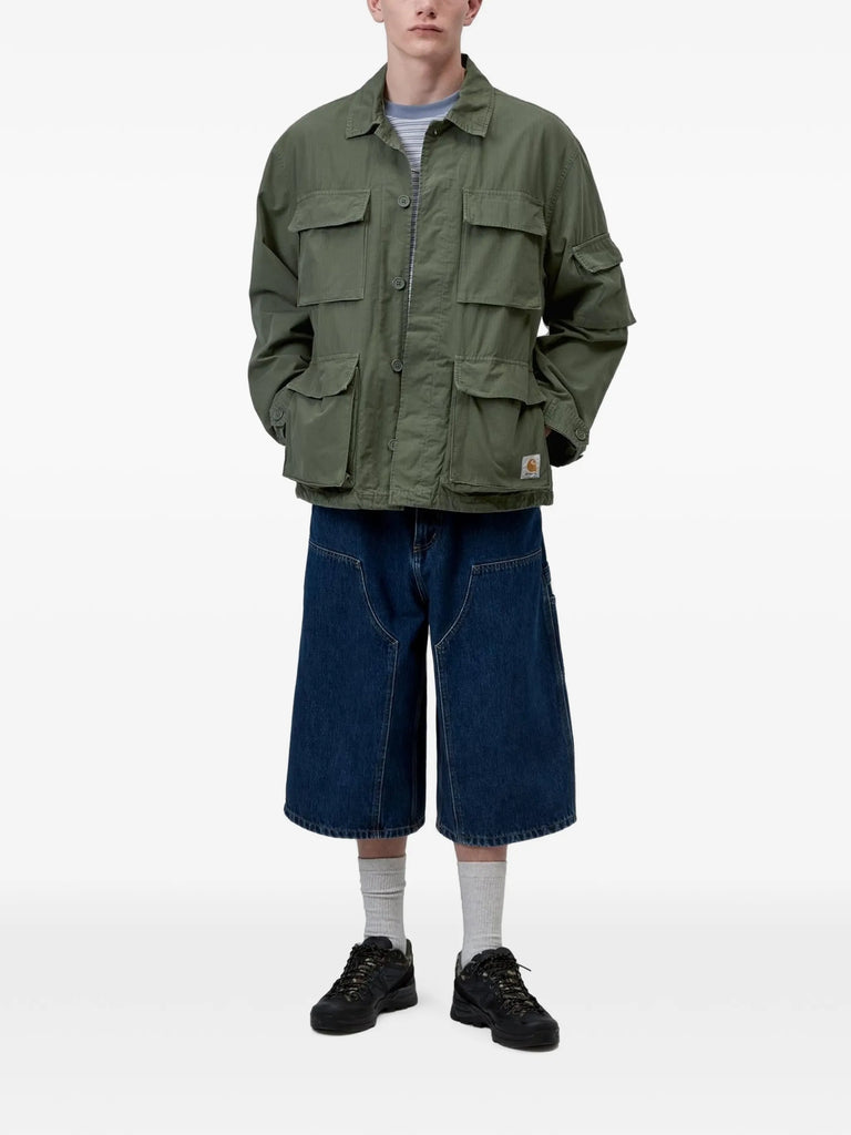 cargo-pocket utility jacket
