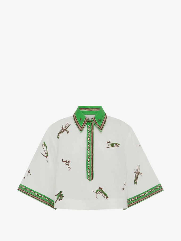 WANDA Embroidered Shirt