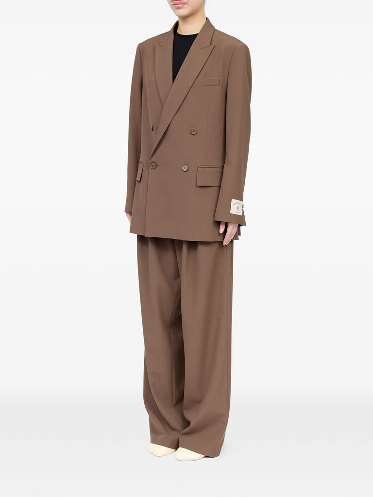 wool blend suit jacket