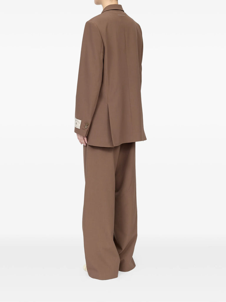 wool blend suit jacket
