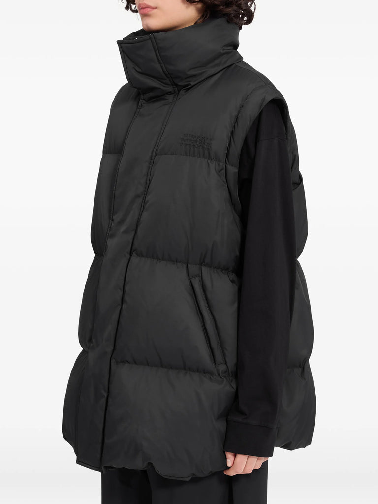 nylon puffer jacket
